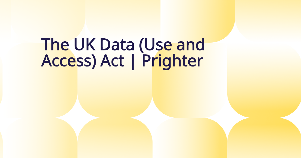 Auto-generated banner for What the UK Data (Use and Access) Act Means for Your Business